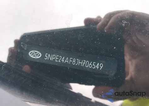 2018 Hyundai Sonata Se z USA, uszkodzony, nr VIN 5NPE24AF8JH706549